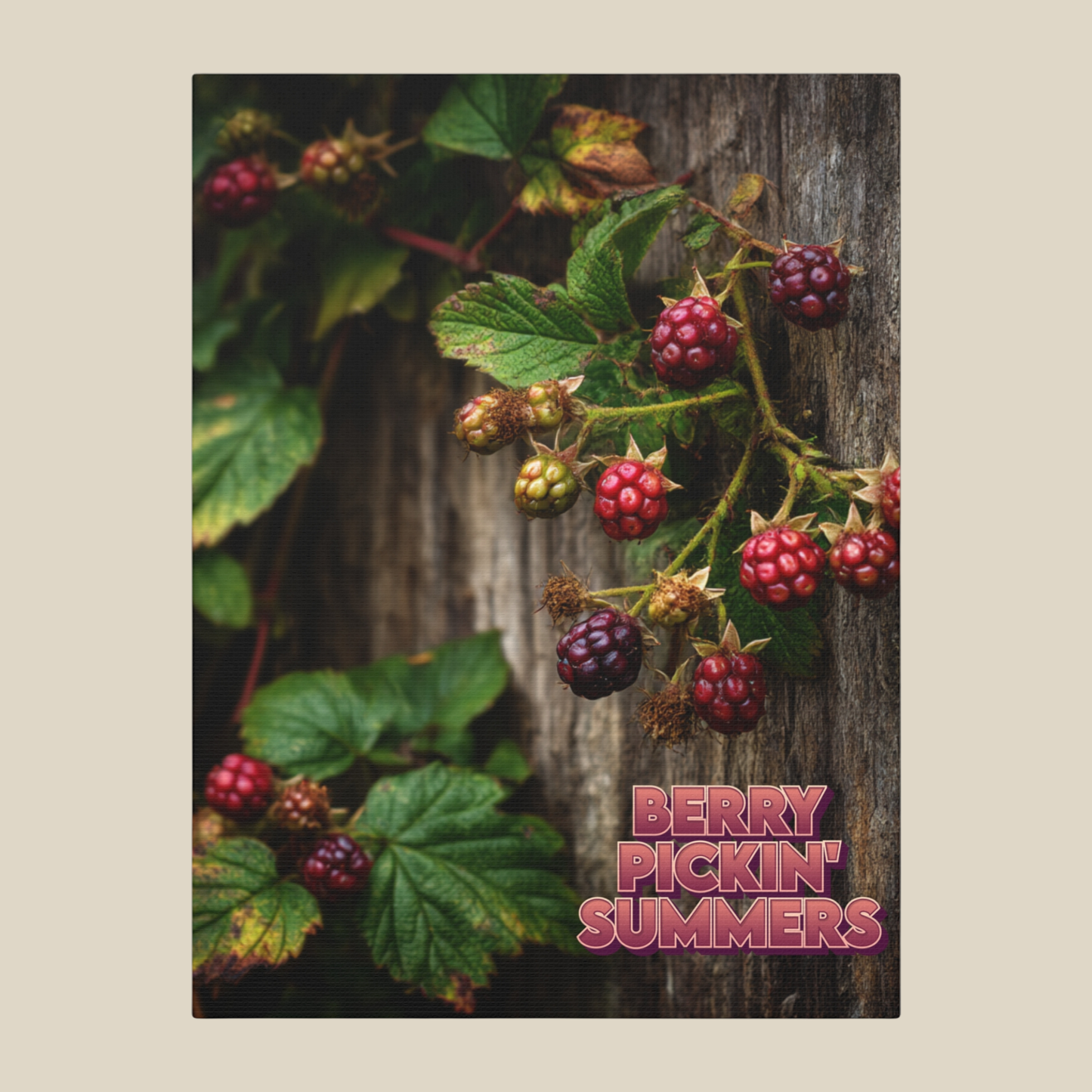 Berry Pickin' Summers Wall Art Sign
